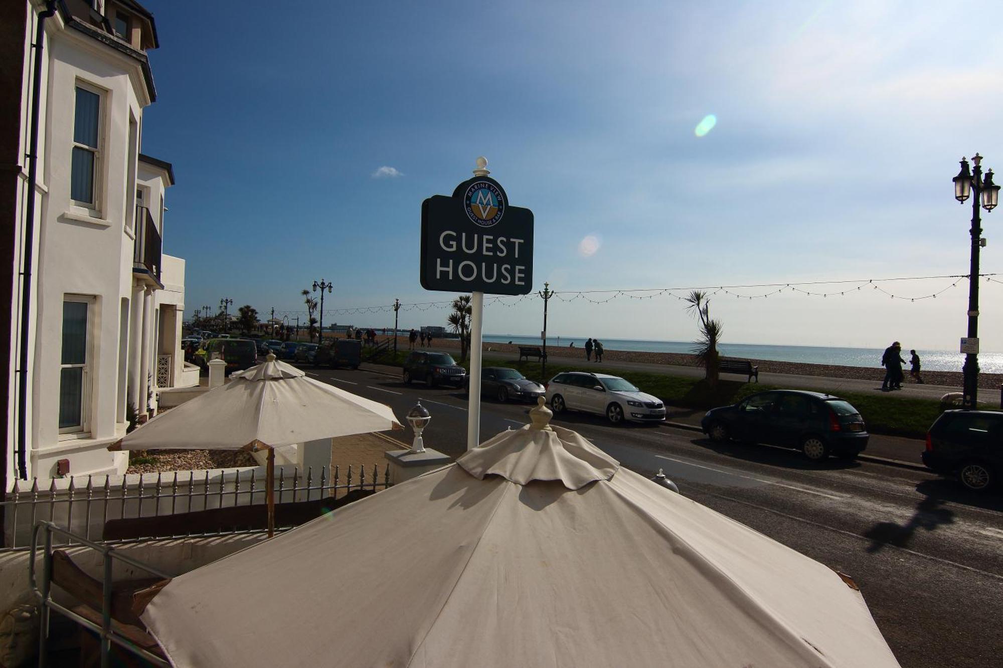 Marine View Guest House Вортінг Екстер'єр фото